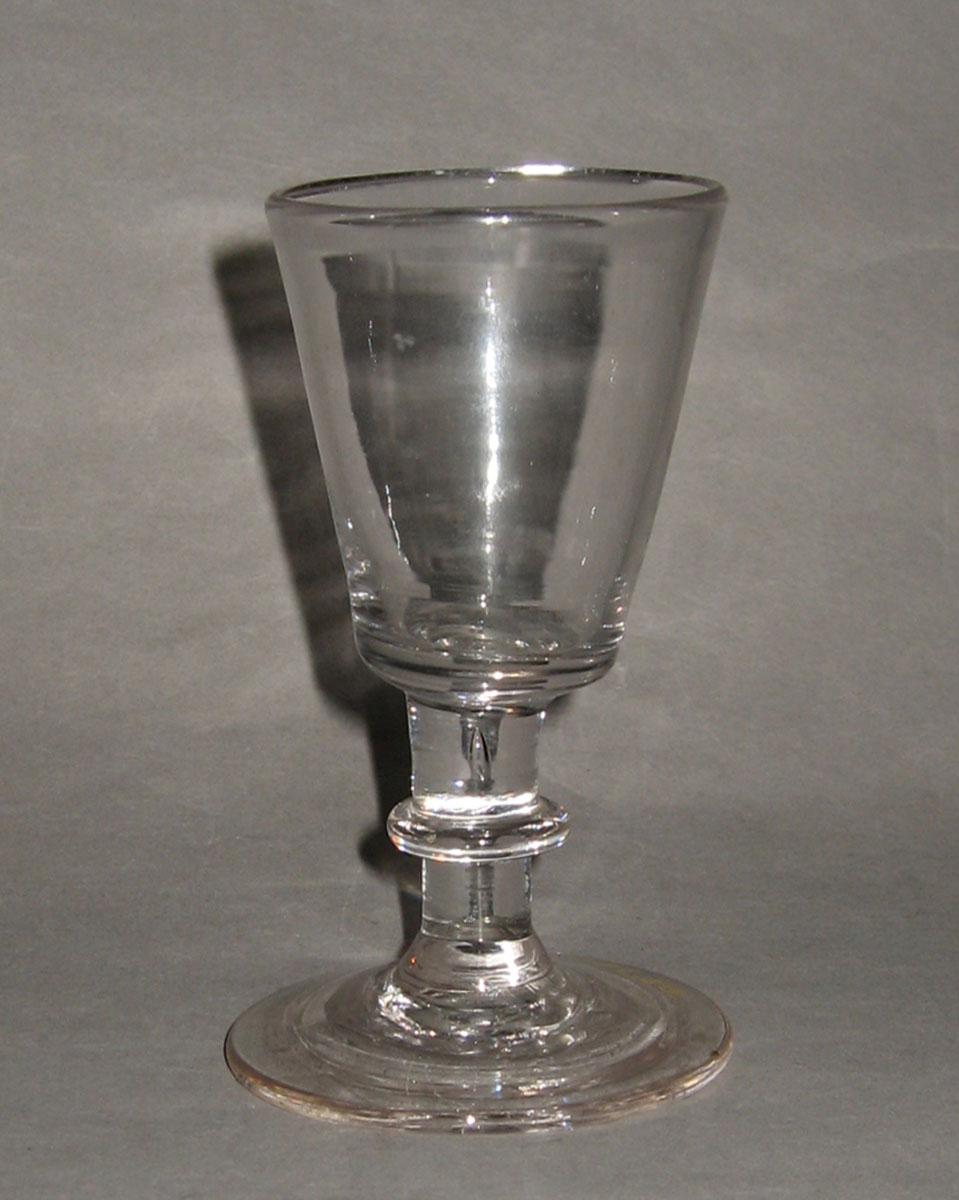 1963.0160 Glass wineglass