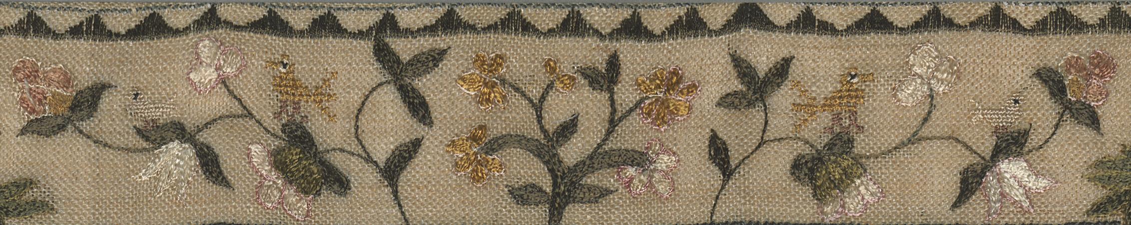 1963.0515 A Sampler, Detail 4