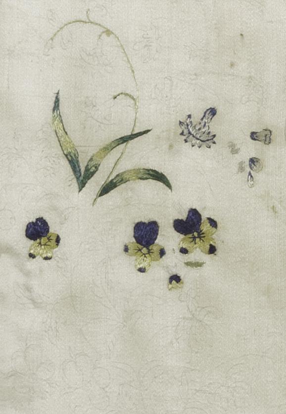 1963.0519 A Needlework Picture, Detail 6