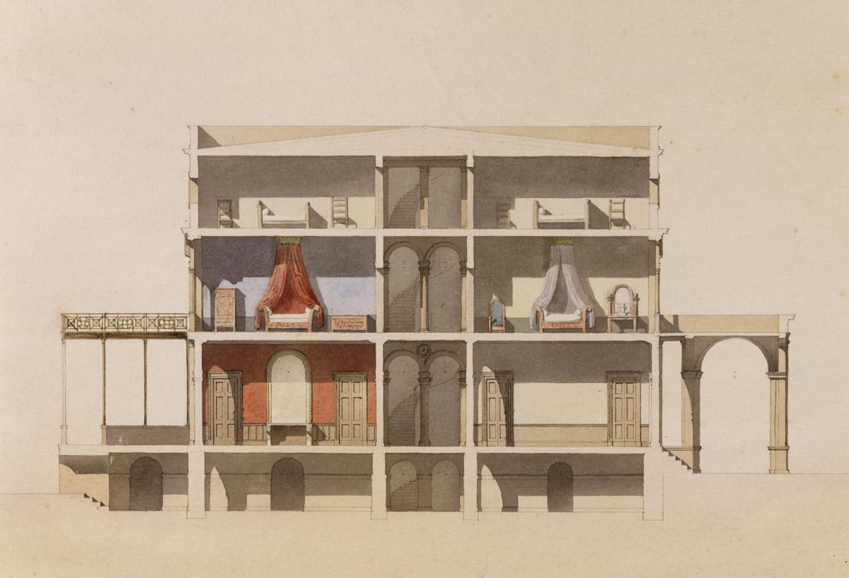 1963.0522 Drawing, detail 4