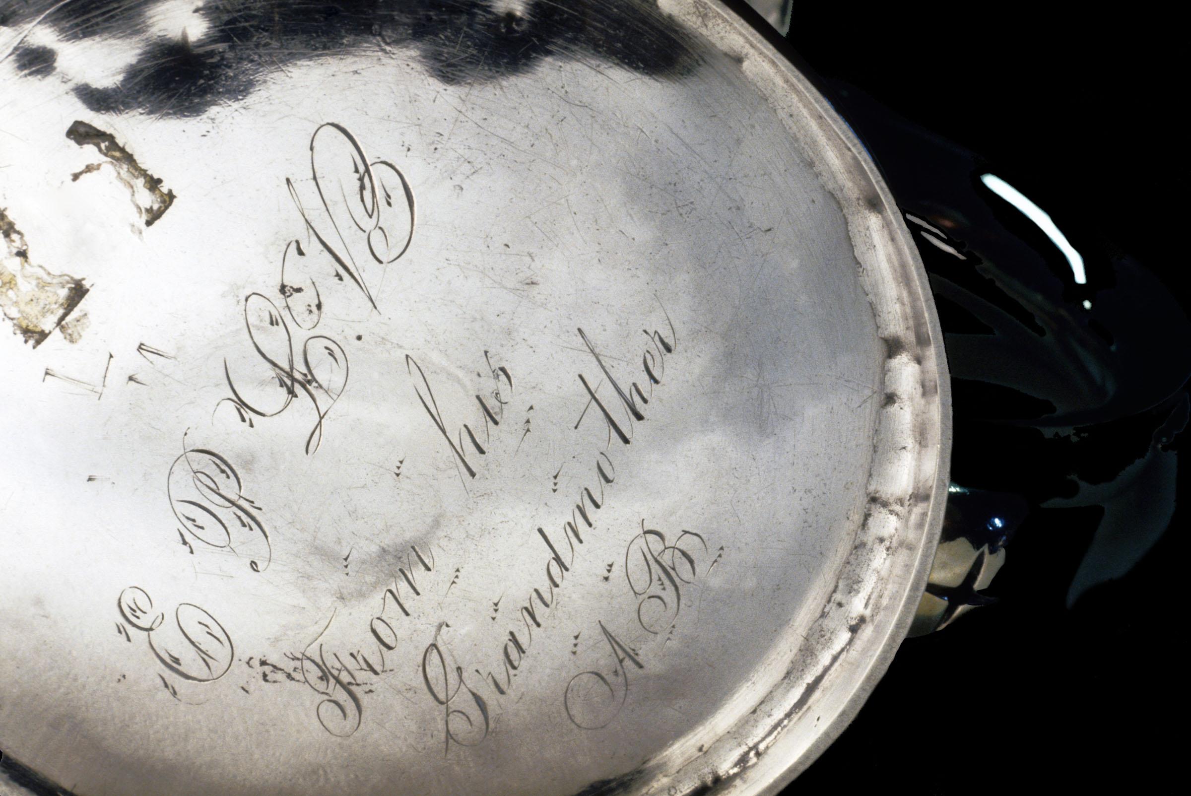1962.0524 Tankard, detail 1