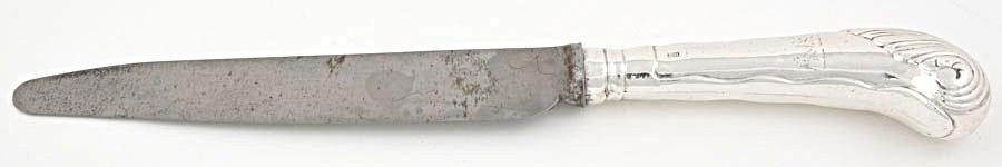 1963.0527.003 Knife, upper surface