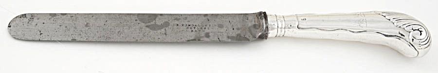 1963.0527.004 Knife, upper surface