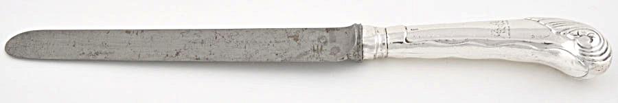 1963.0527.005 Silver Knife upper surface