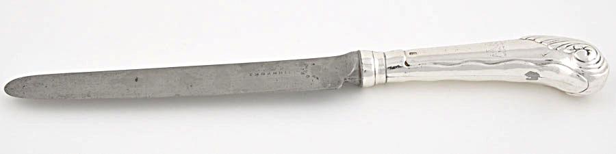 1963.0527.006 Silver Knife upper surface