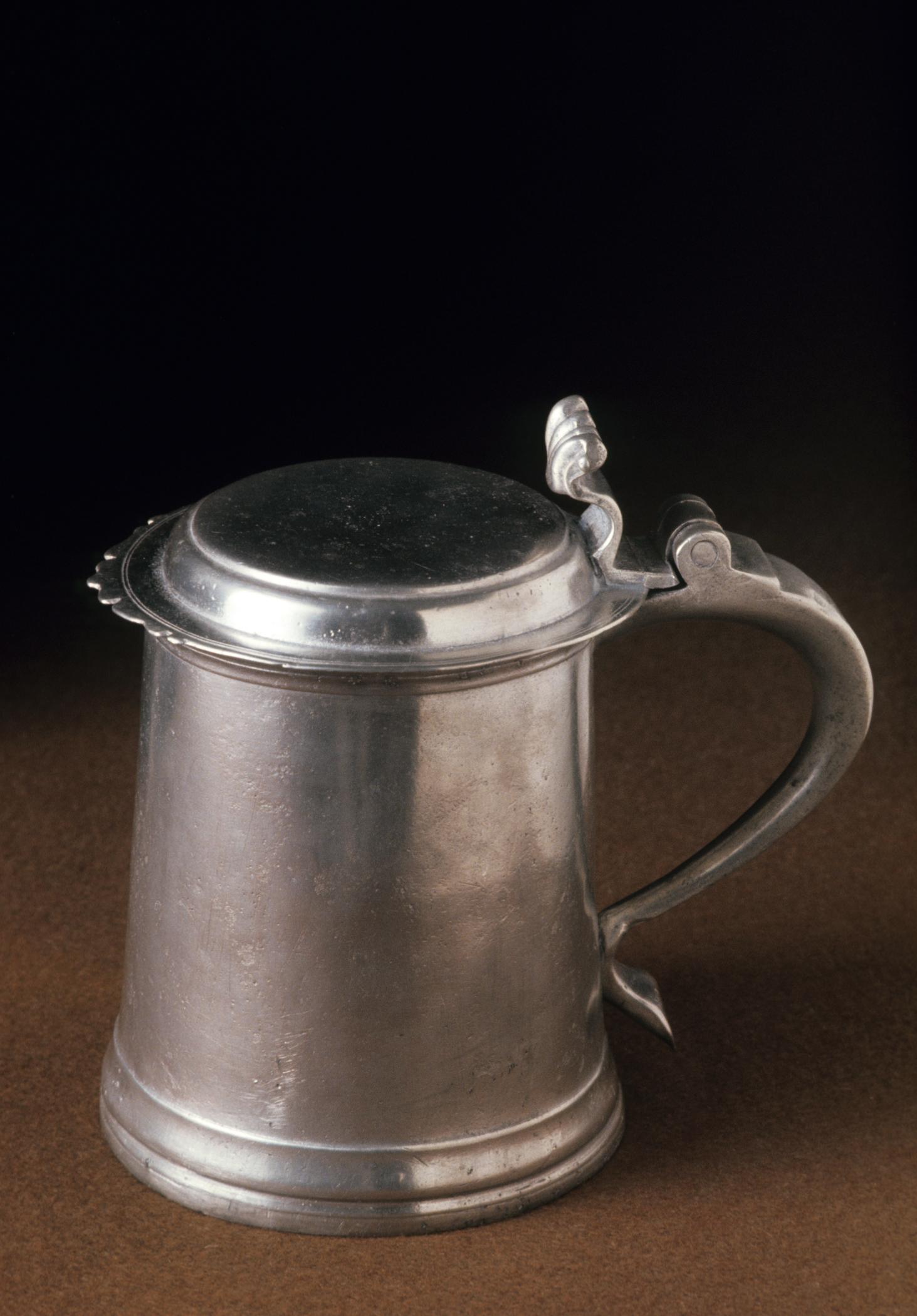 1963.0536 Pewter tankard