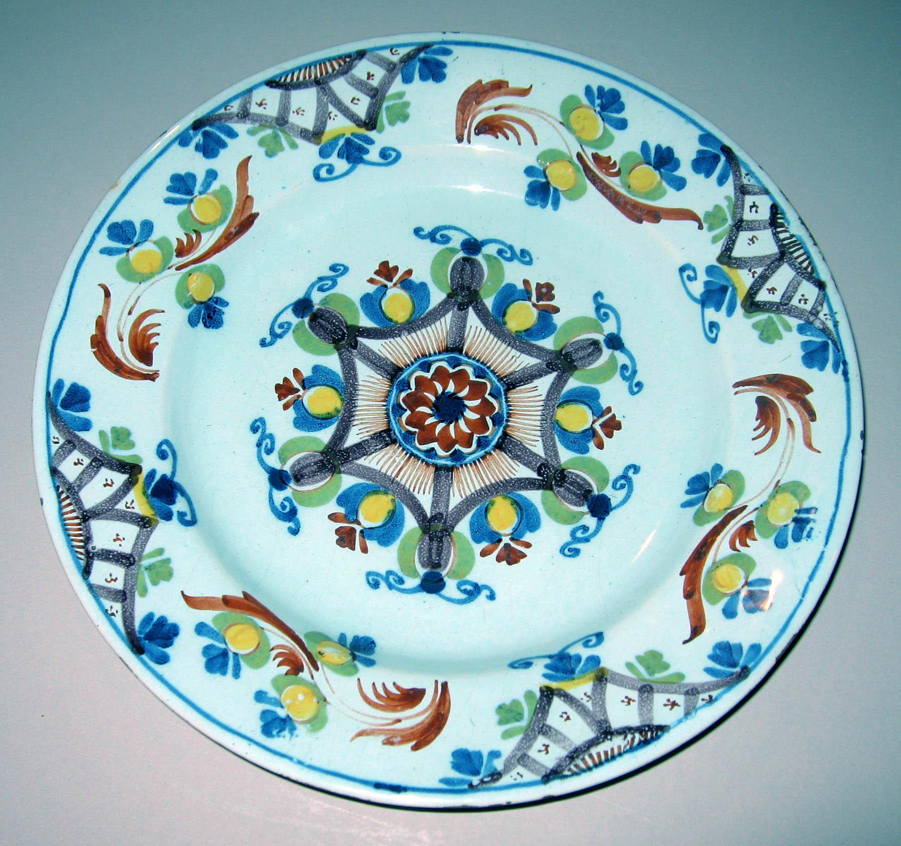 1963.0556.003 Delftware plate