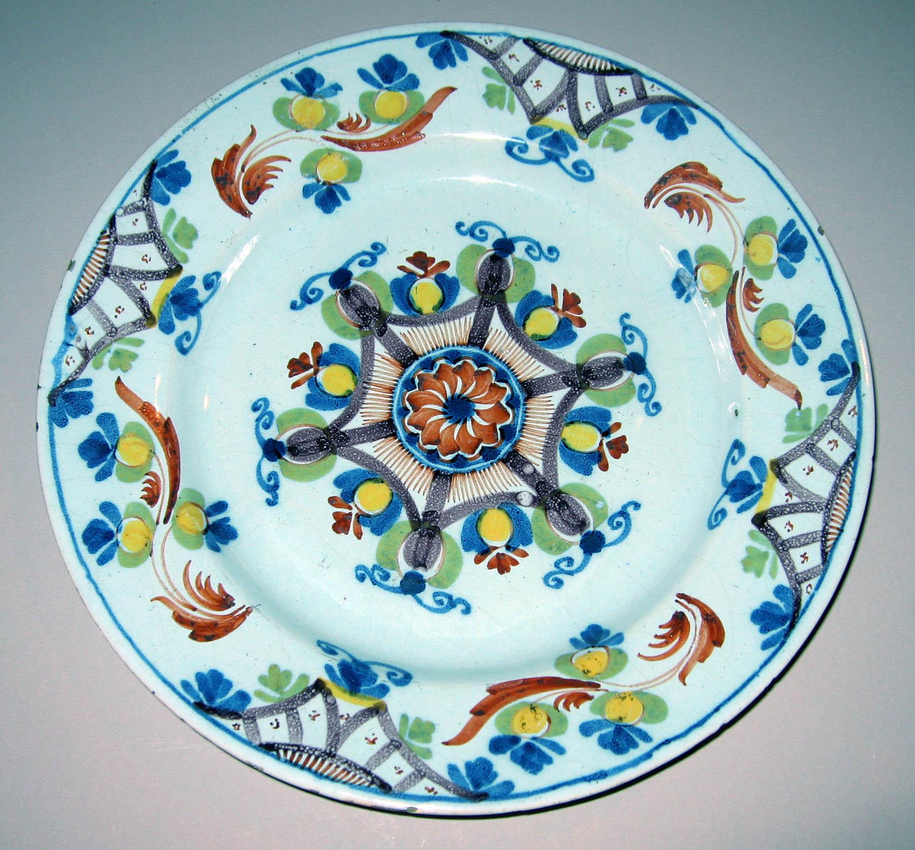 1963.0556.004 Delftware plate