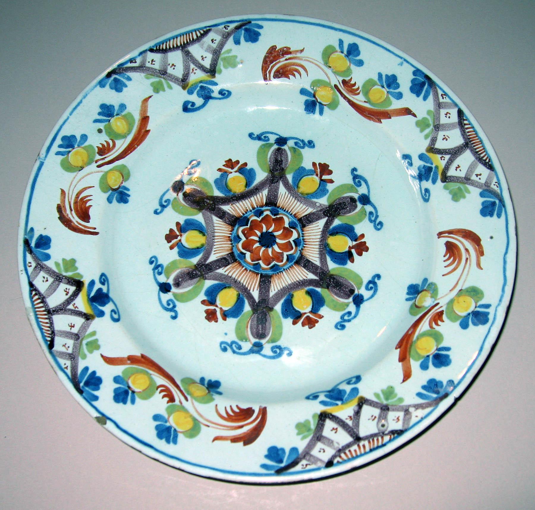 1963.0556.005 Delftware plate