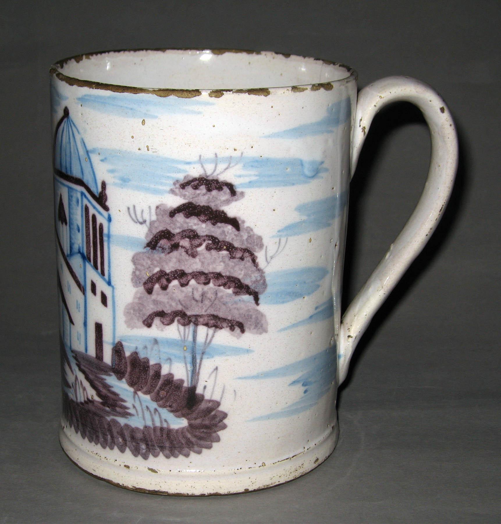 1963.0570 Earthenware mug (profile)