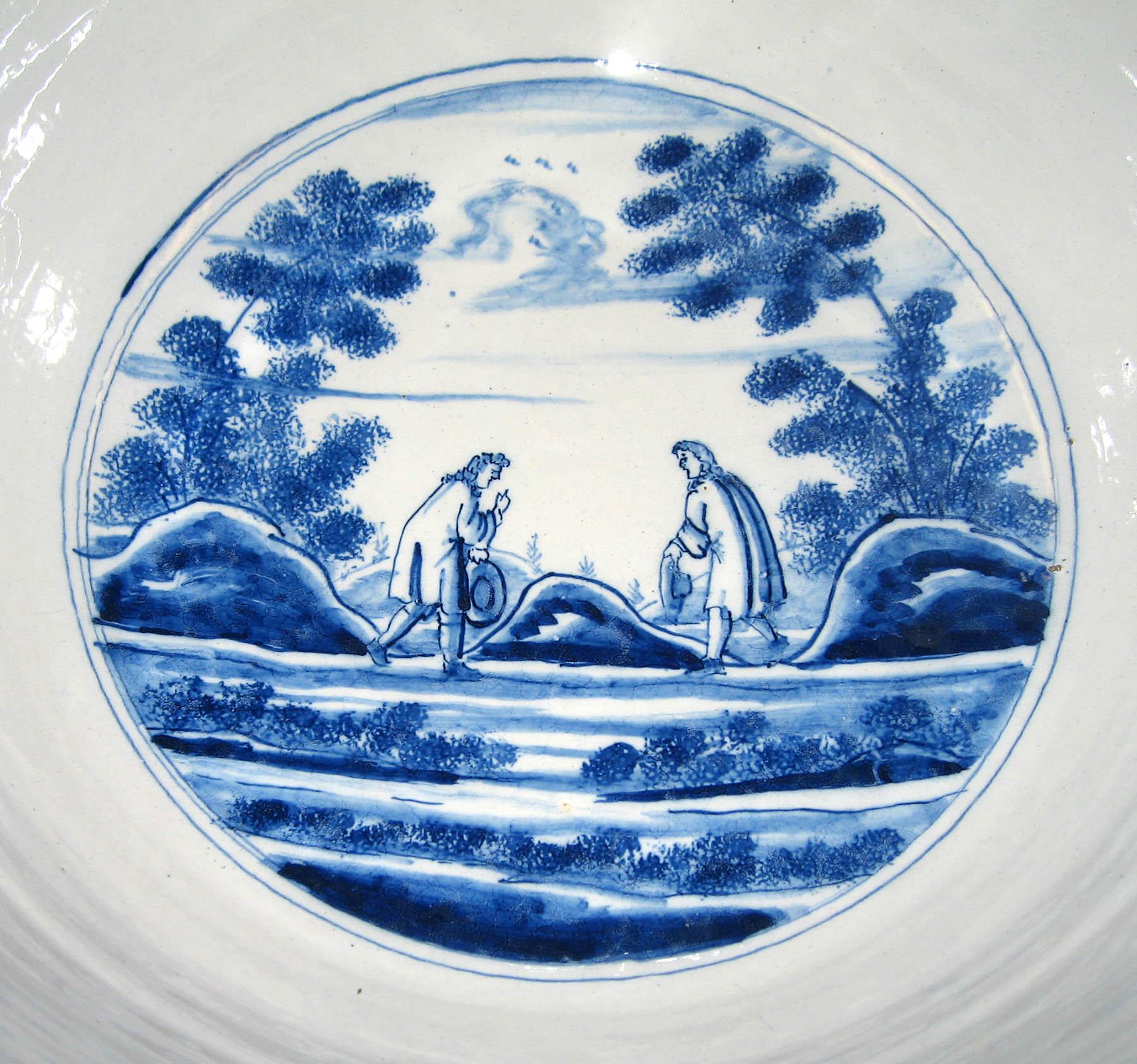 1963.0579 Delft bowl (interior)