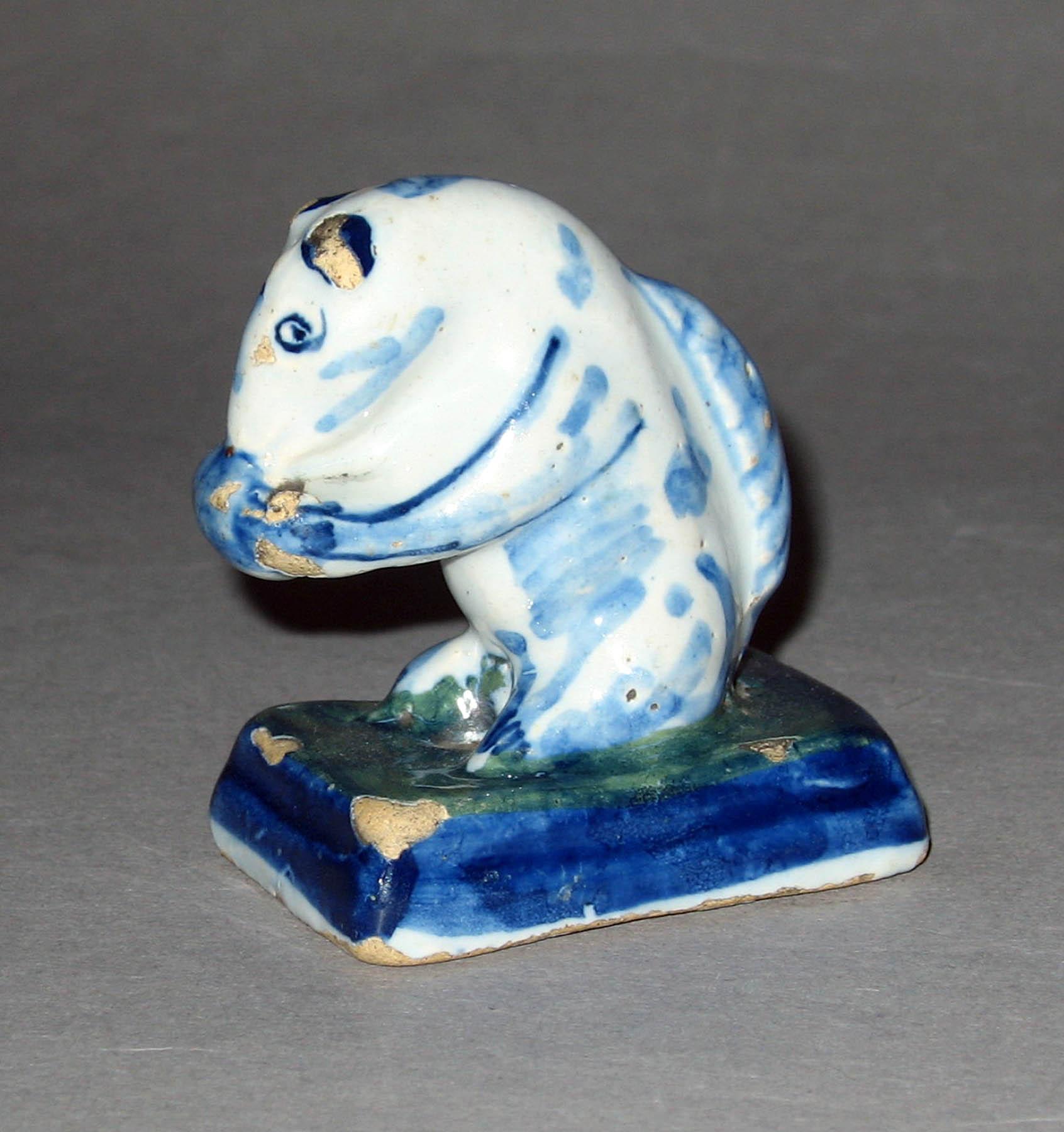 1963.0581 Earthenware squirrel