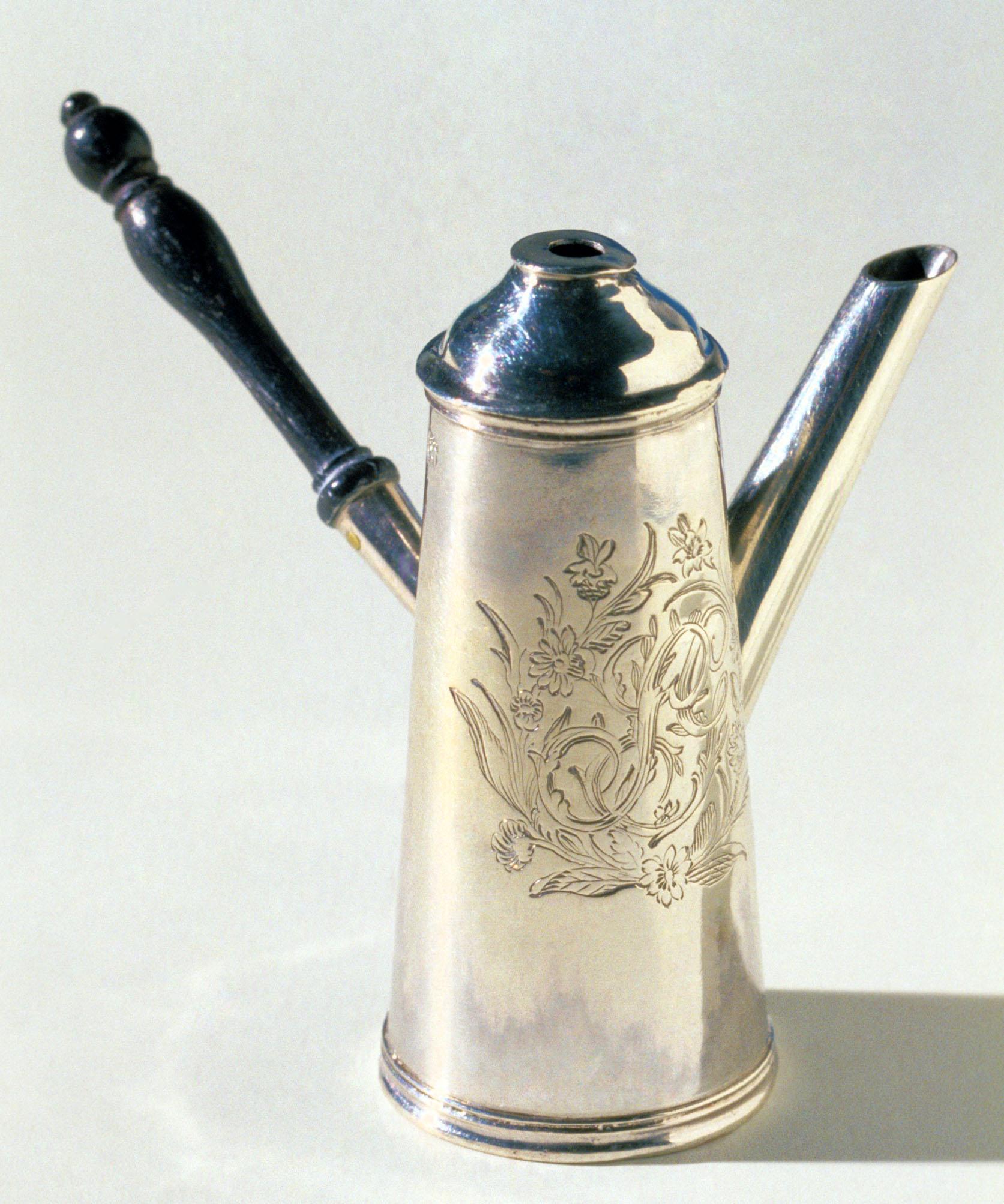 1955.0136.074 A, B Miniature Chocolate Pot