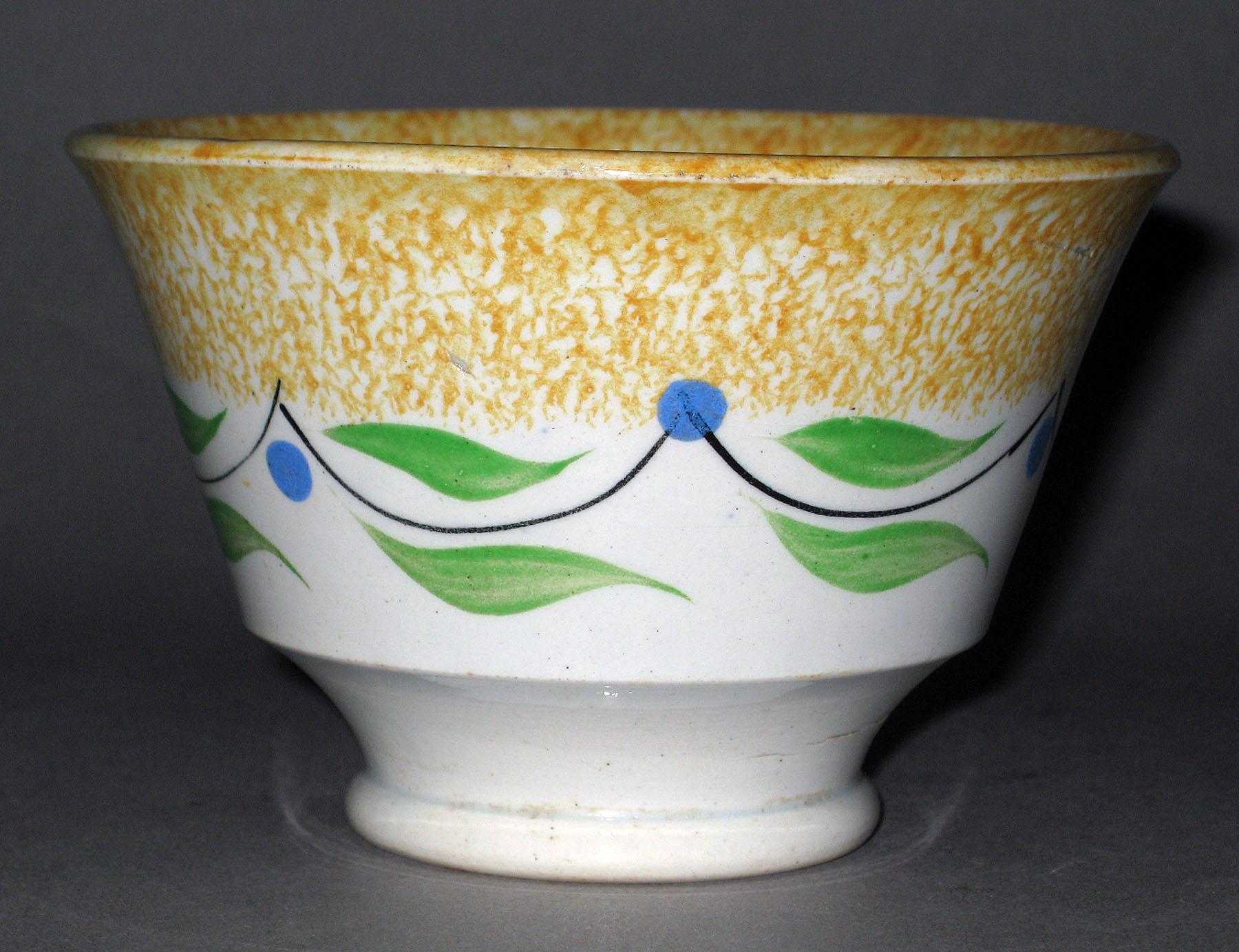 1963.0608 Spatterware teabowl