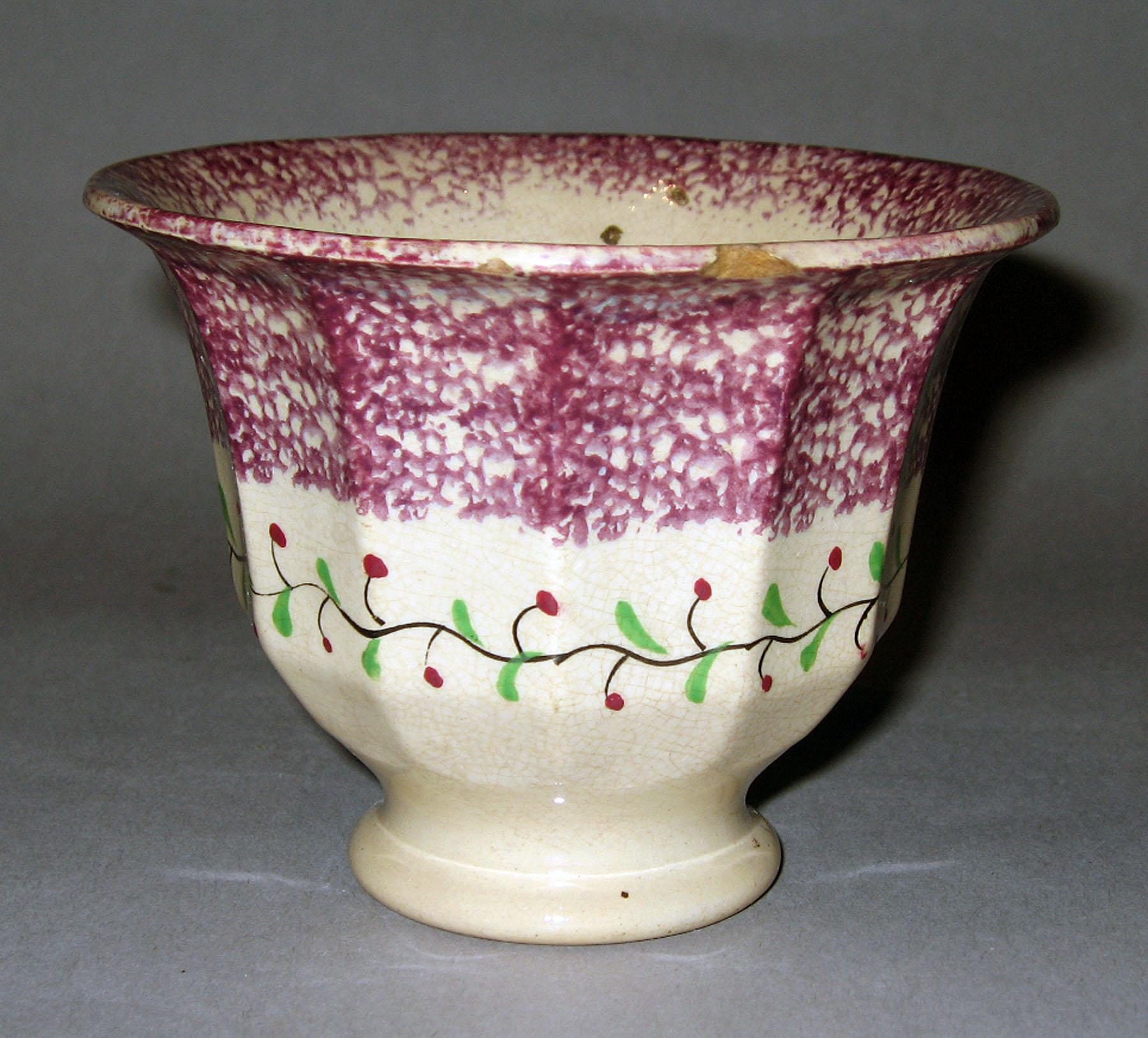 1963.0612.004 A Spatterware teabowl