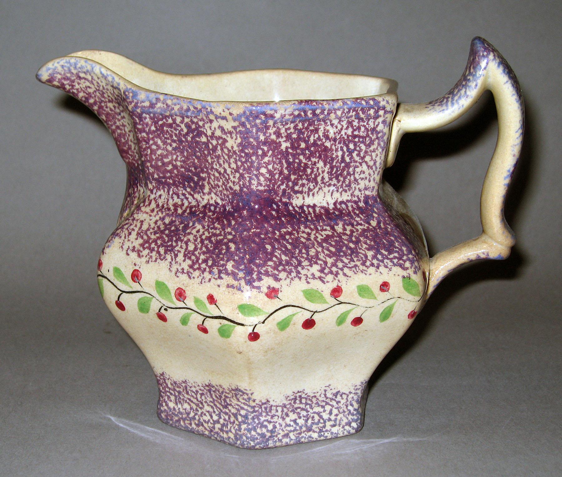 1963.0612.006 Spatterware jug