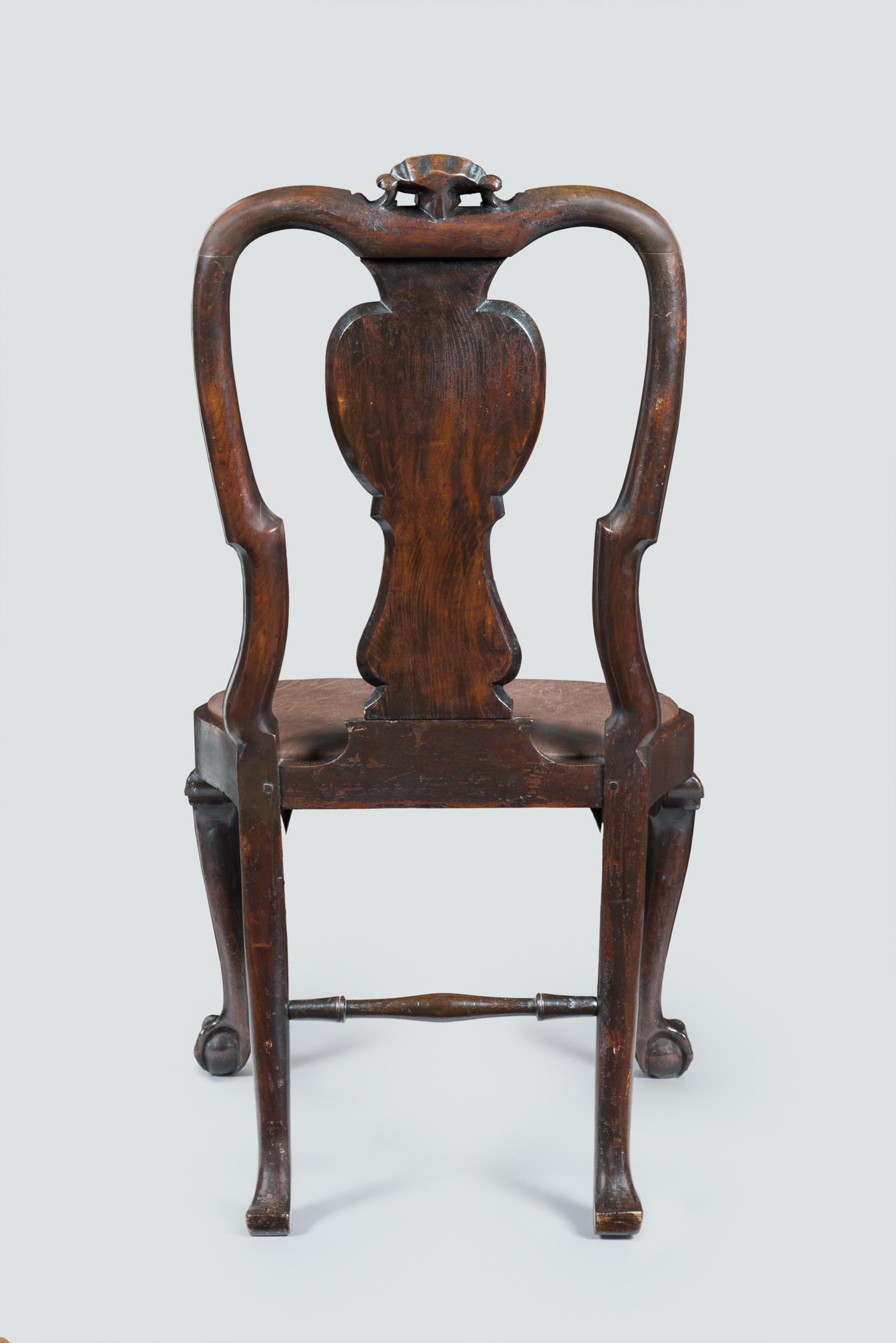1963.0615.002 Chair, 1984.0655.002 Slip seat, view 2