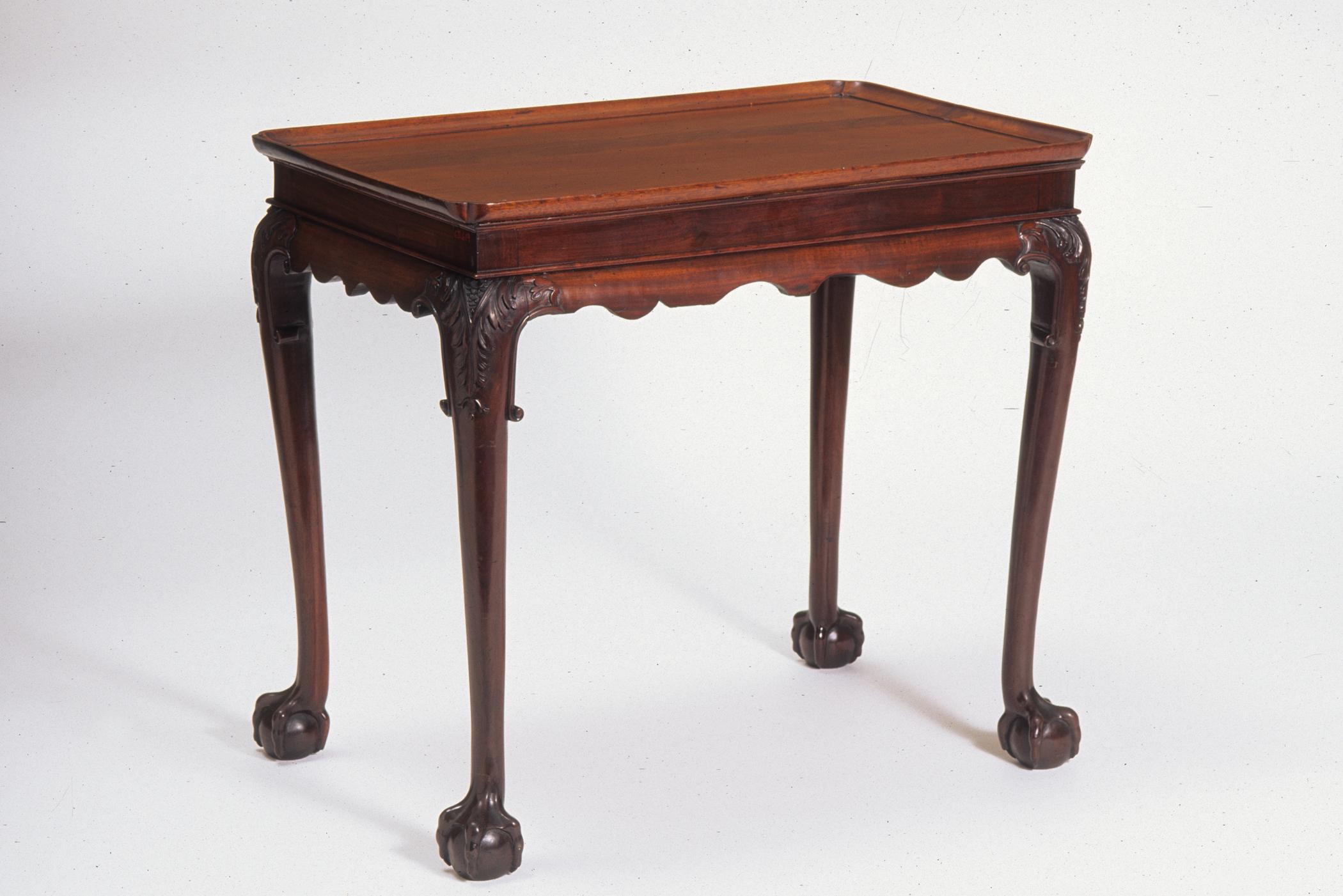 1963.0619, Table/Tea table, view 2