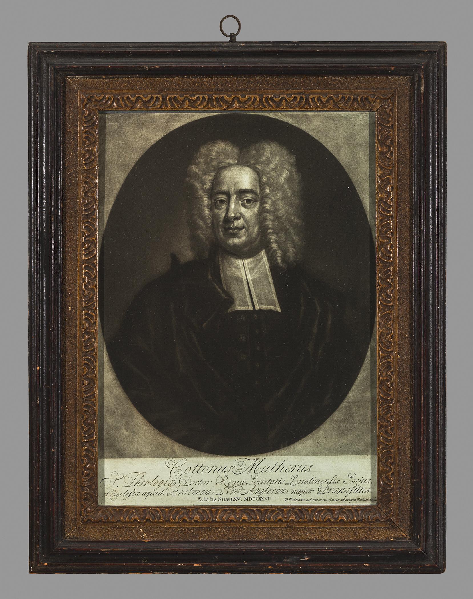 1963.0635 Print, 1963.0634 Frame, view 1