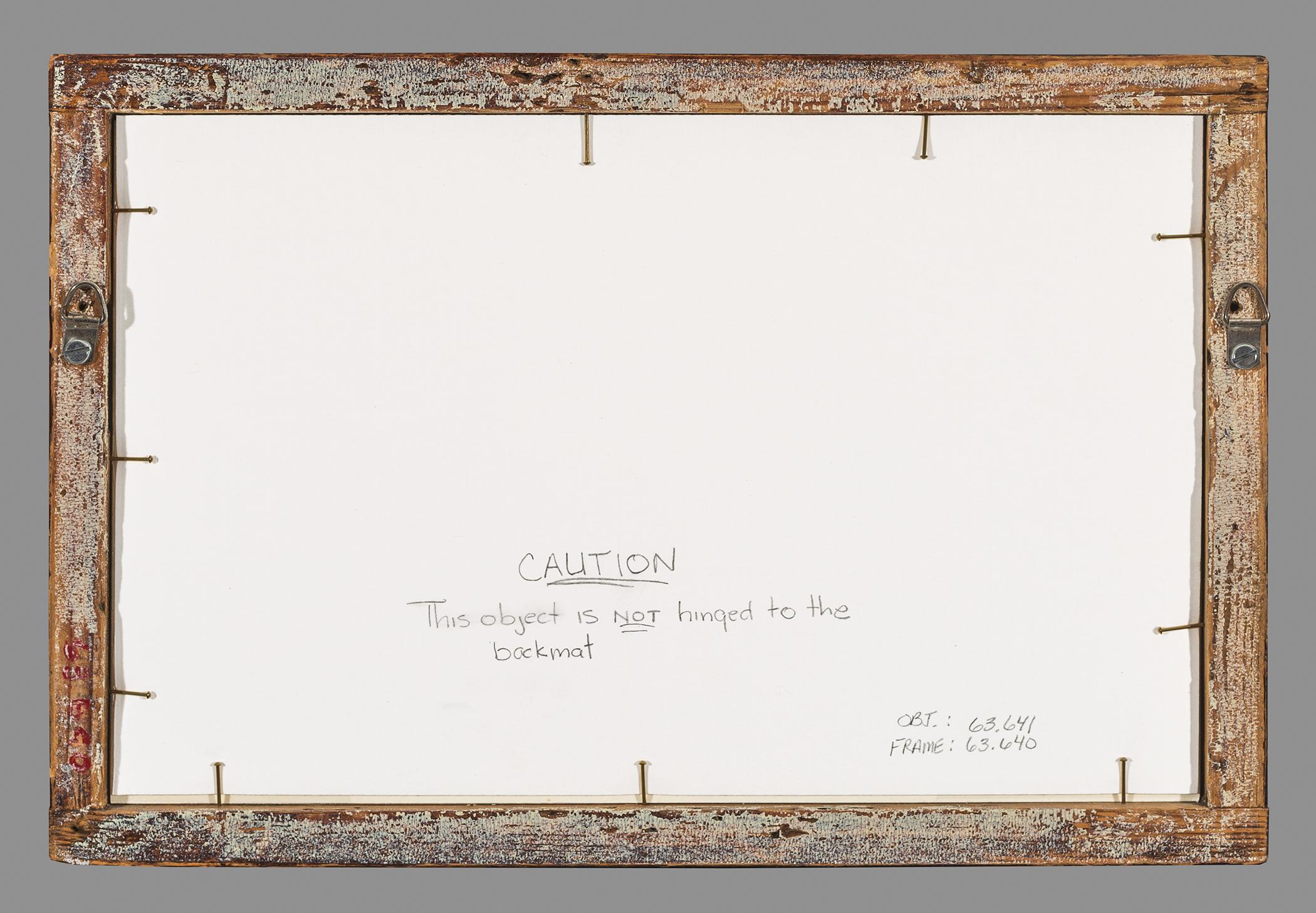 1963.0640 Frame, view 1, reverse