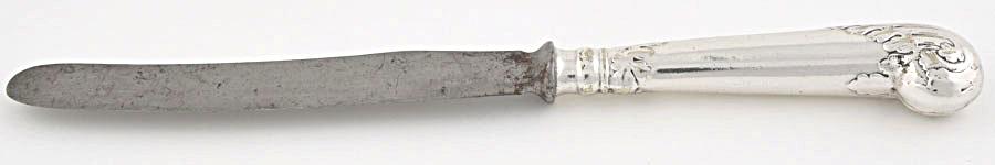 1963.0647 Silver Knife upper surface