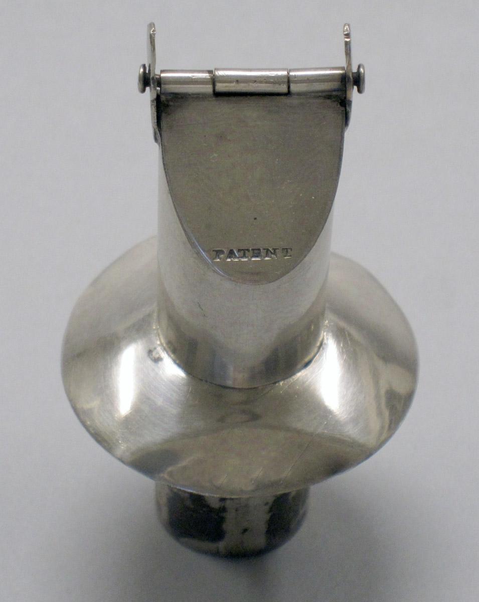 1963.0682 Silver Decanter stopper top