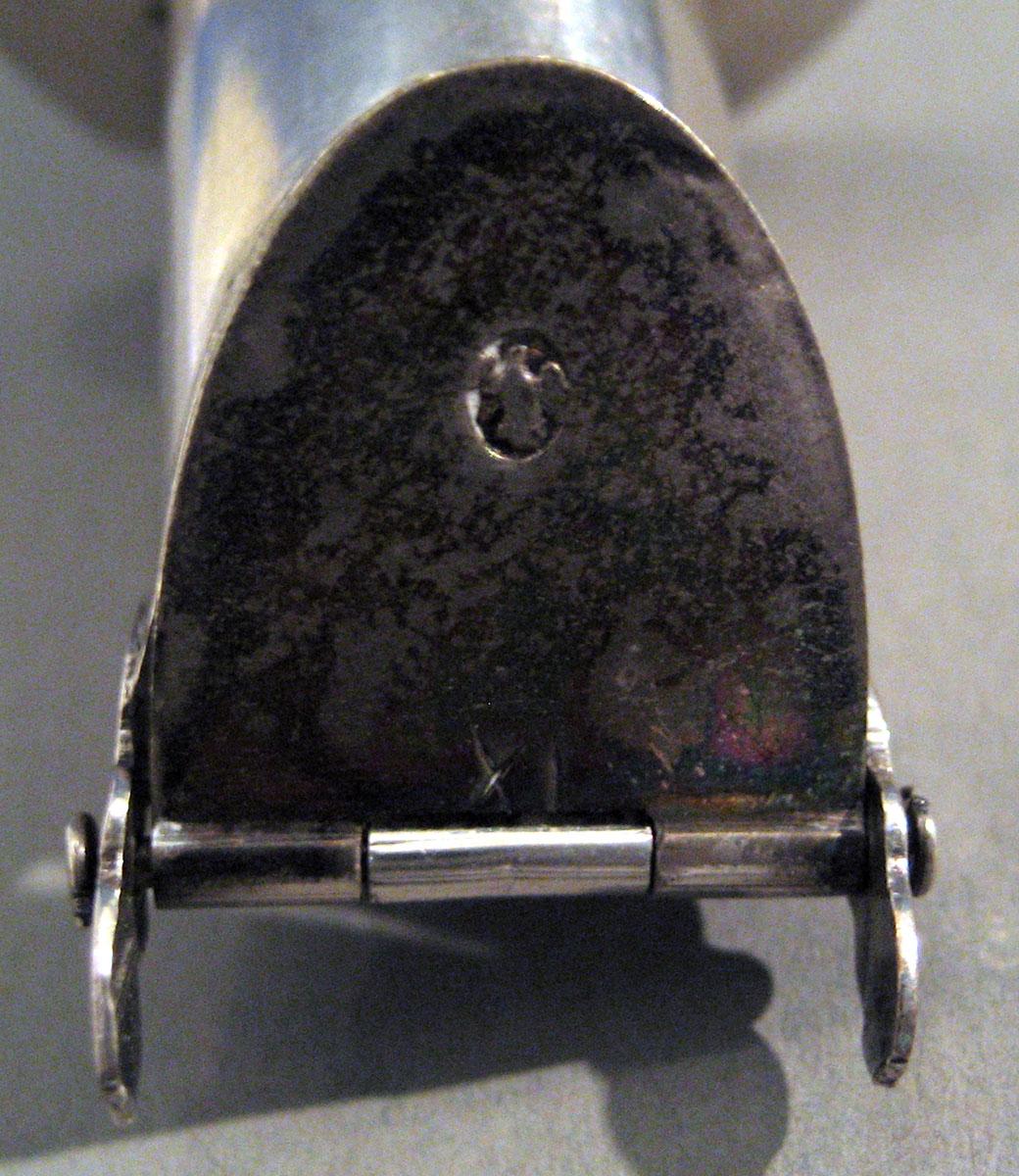 1963.0682 Silver Decanter stopper mark 2