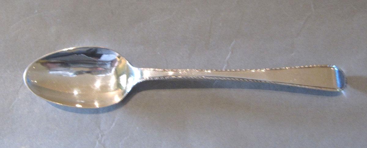 1963.0693.001 Silver Spoon upper surface