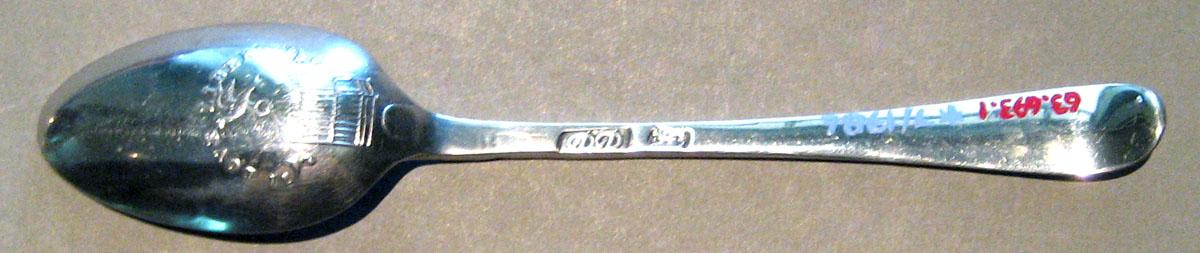 1963.0693.001 Silver Spoon underside