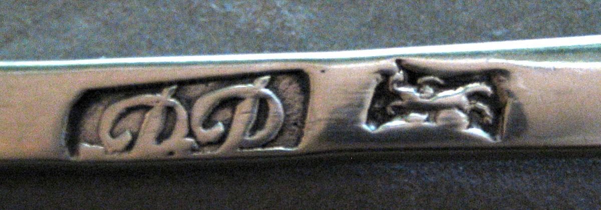 1963.0693.001 Silver Spoon mark