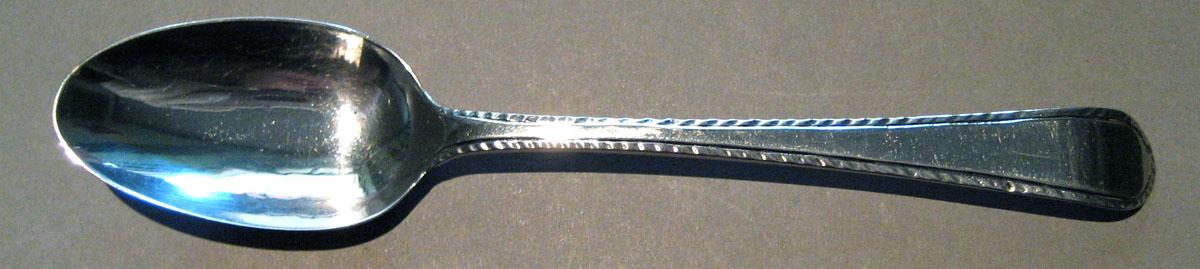1963.0693.002 Silver Spoon upper surface