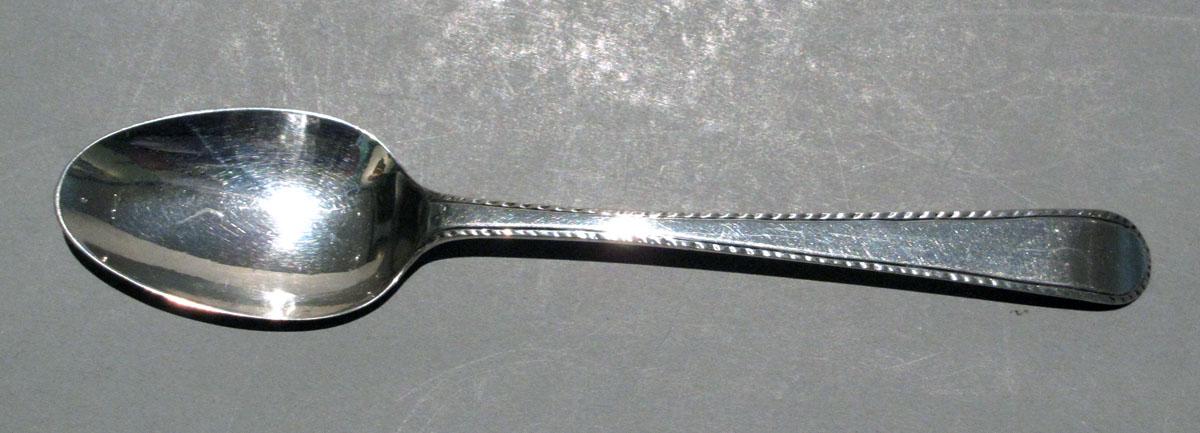1963.0693.003 Silver Spoon upper surface