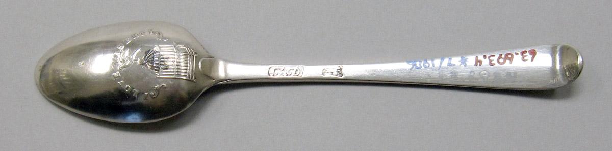 1963.0693.004 Silver Spoon underside