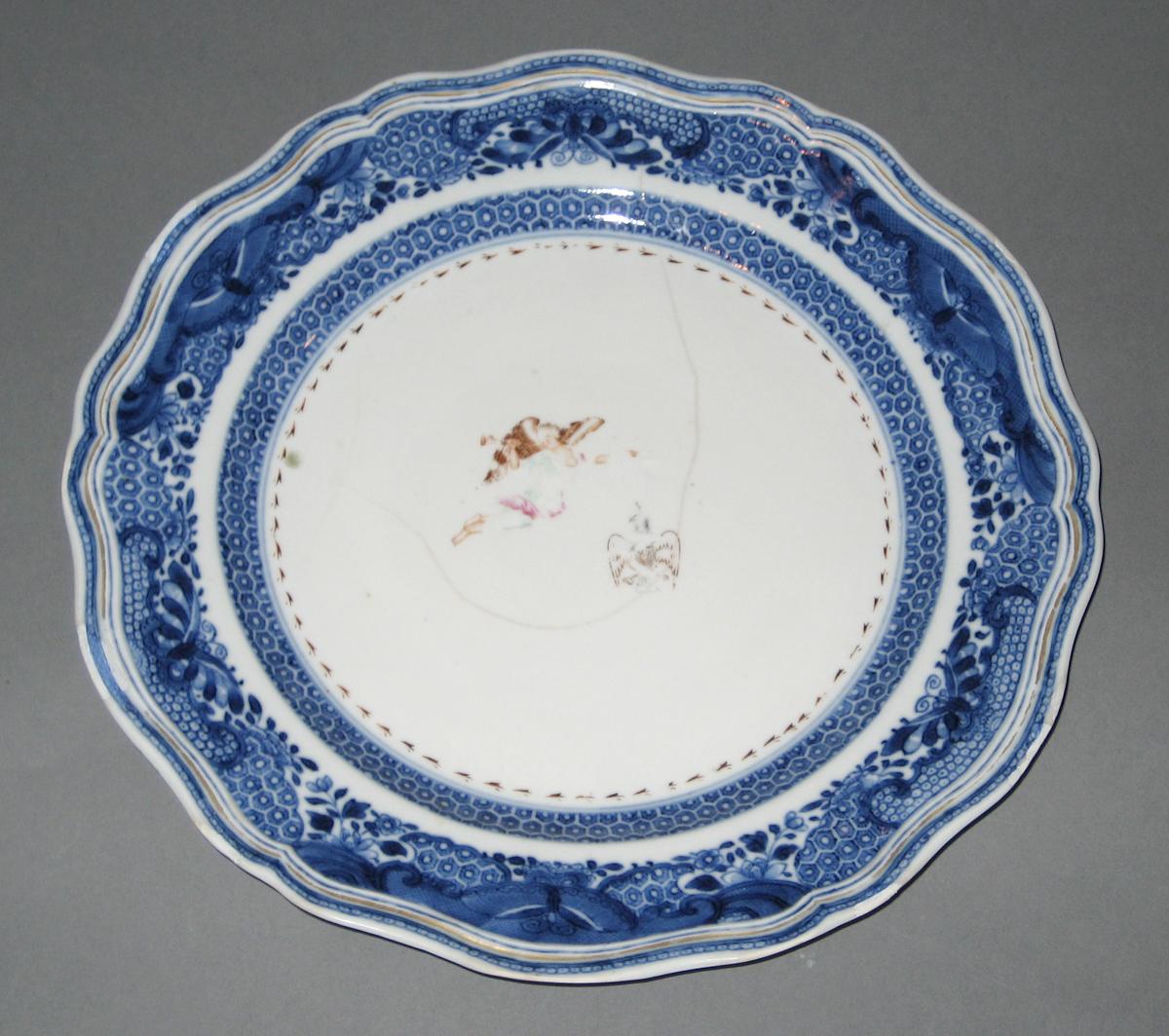 1963.0700.007 Porcelain plate