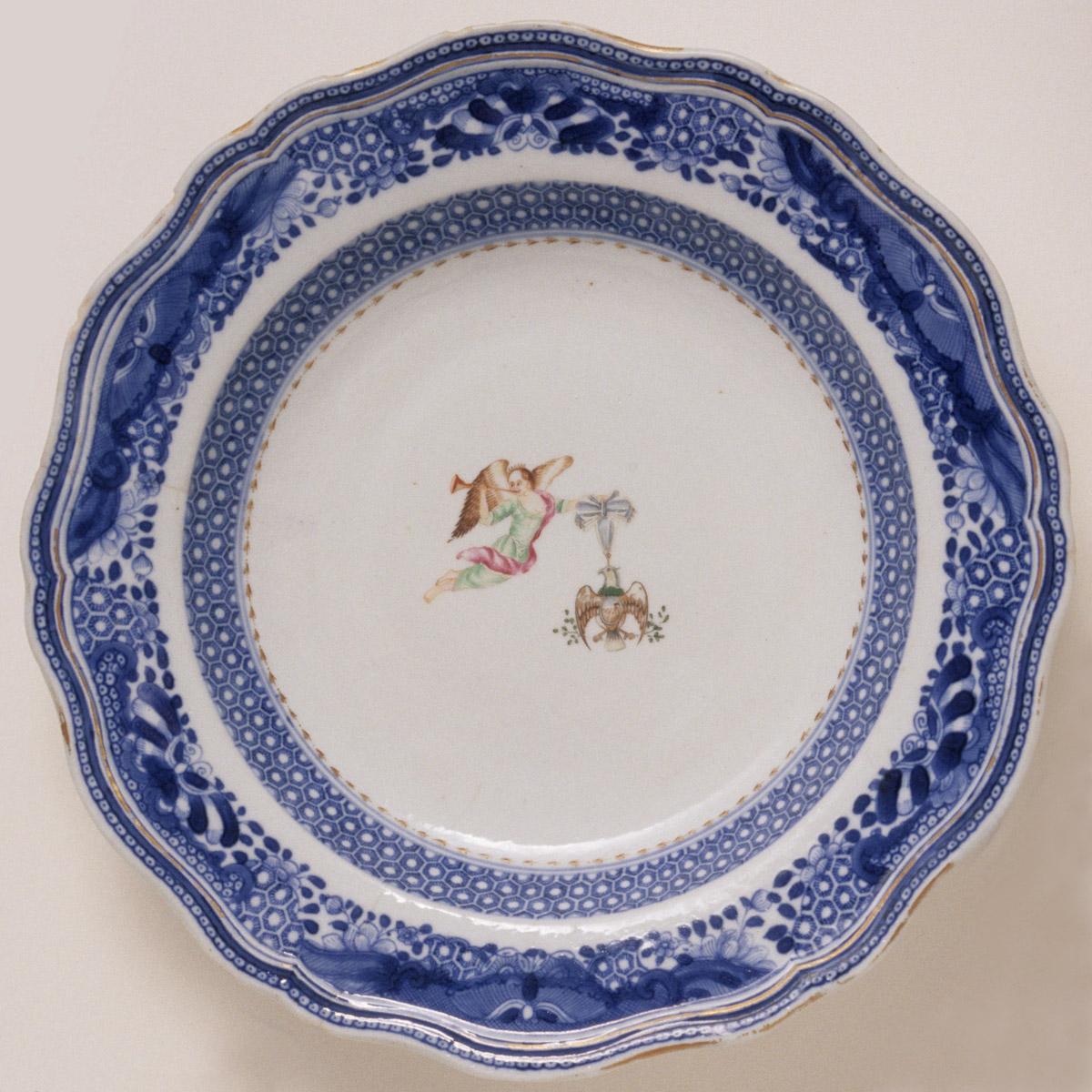 1963.0700.036 Soup plate or bowl, view 2