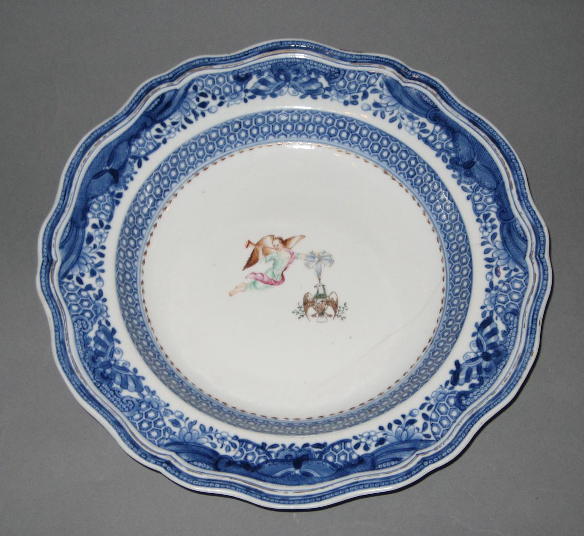 1963.0700.038 Soup plate or bowl
