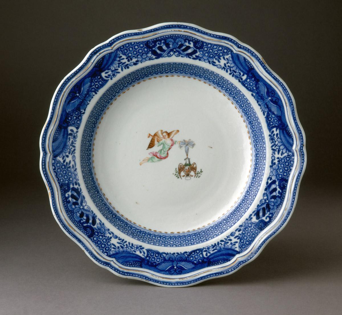 1963.0700.039 Soup plate or bowl