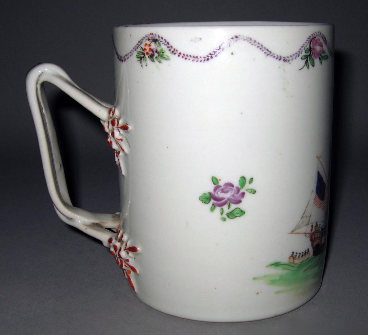 1963.0713 Porcelain Mug side 2