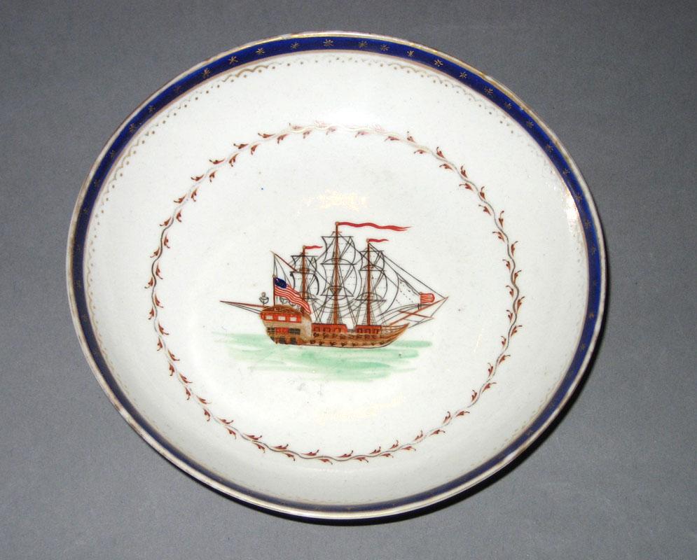 1963.0714.009 A Porcelain Saucer