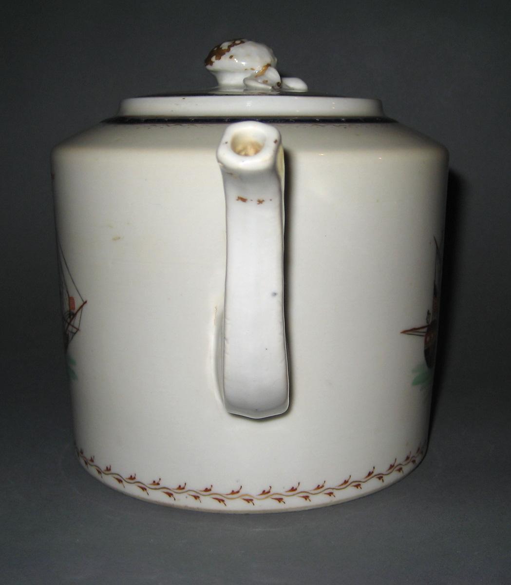 1963.0714.012 A, B Teapot spout detail
