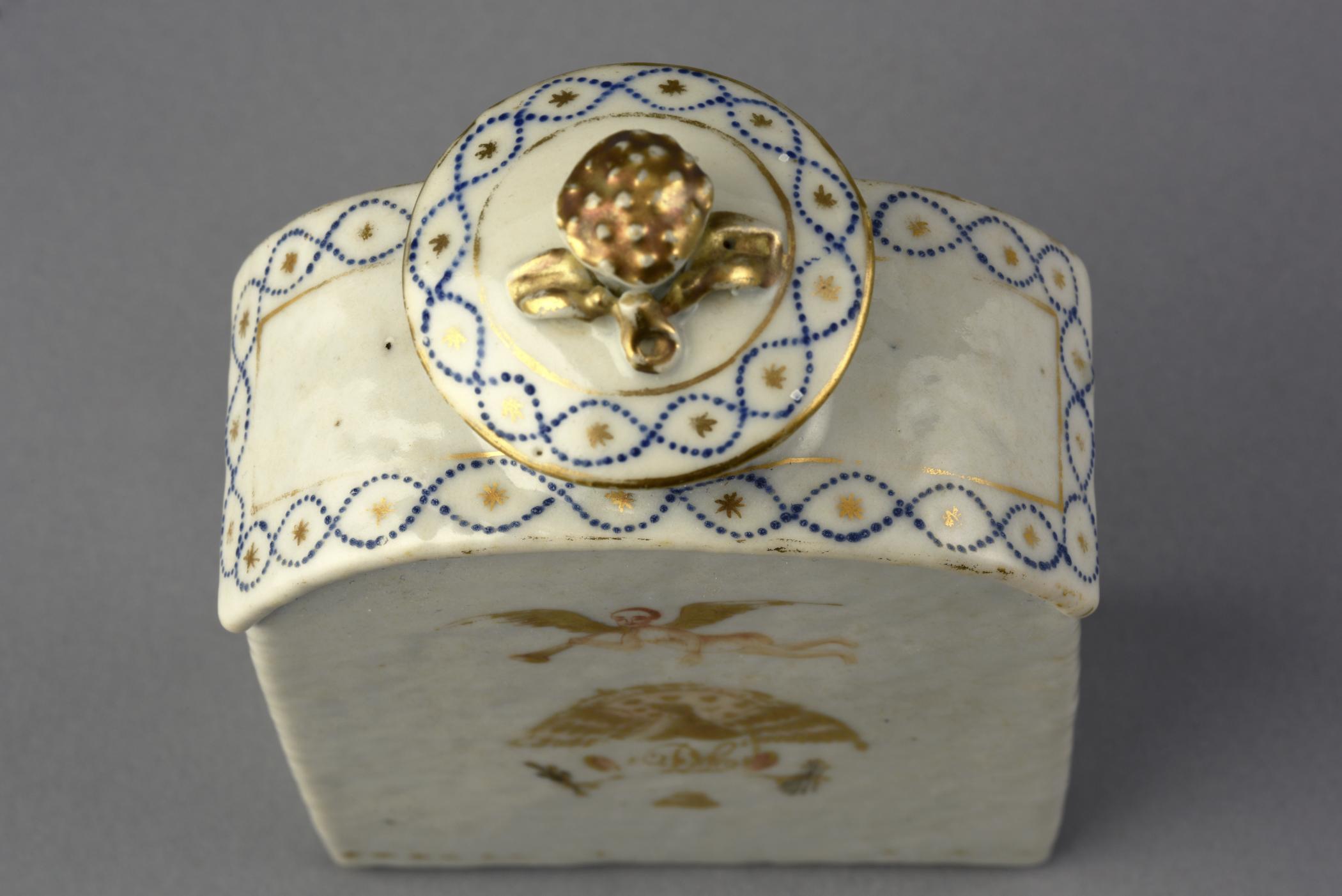 1963.0716 A, B Tea canister, view 5