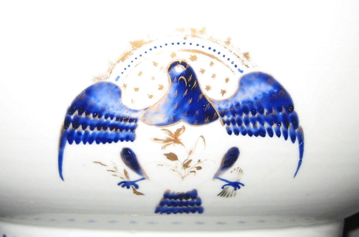 1963.0719.001 Porcelain Bowl eagle view