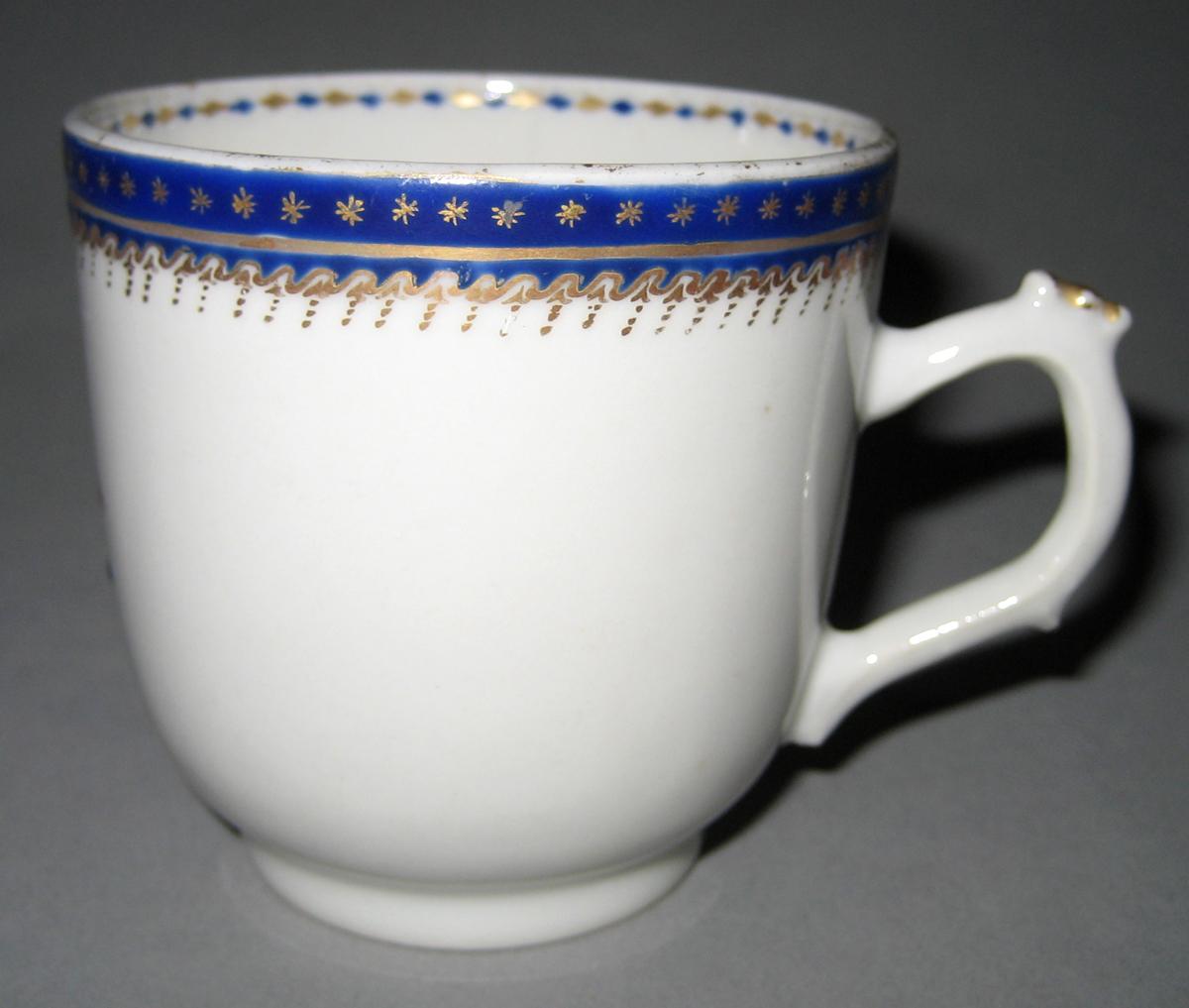 1963.0722.005 Porcelain Coffee Cup view 1