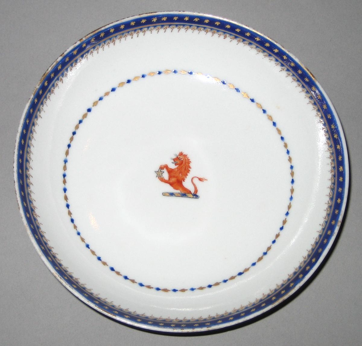 1963.0722.010 Porcelain Saucer