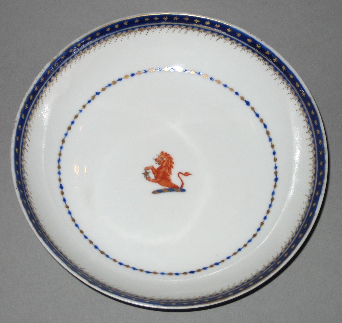 1963.0722.013 Porcelain Saucer