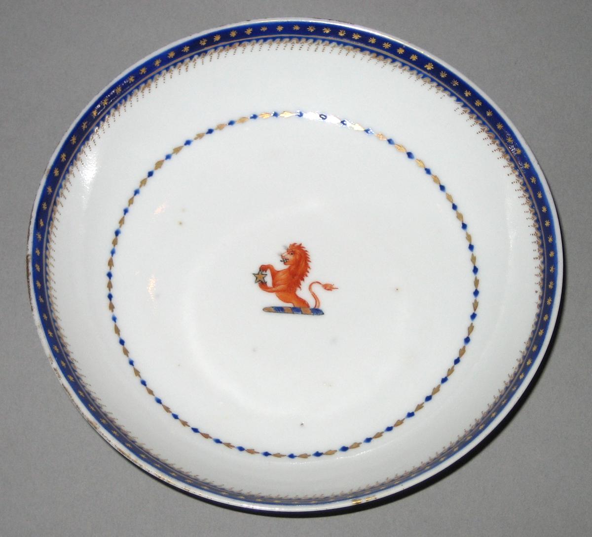 1963.0722.016 Porcelain Saucer