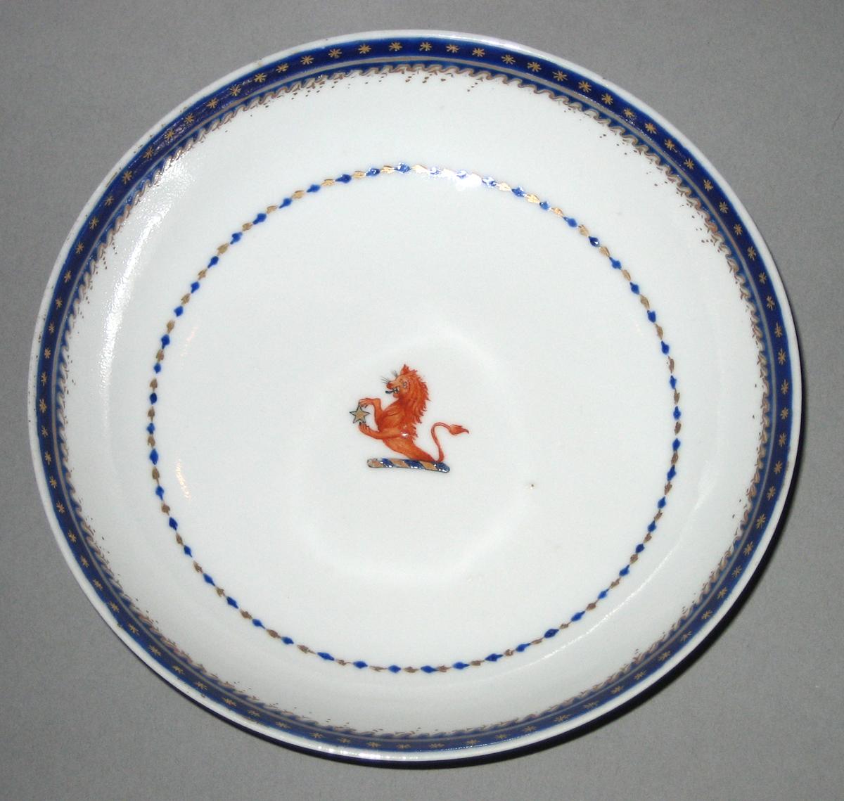 1963.0722.018 Porcelain Saucer