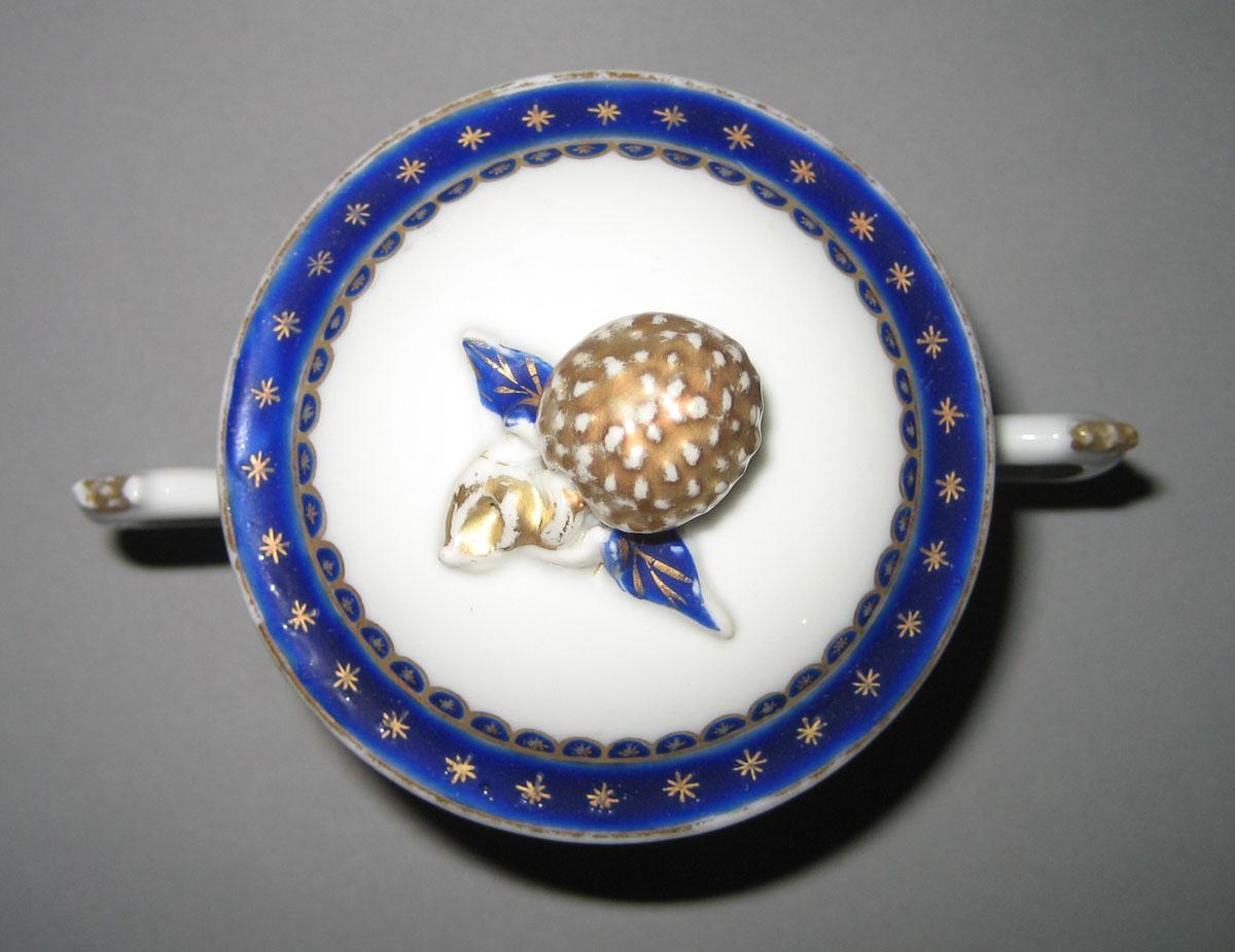 1963.0722.021 A, B Porcelain Covered Cup top