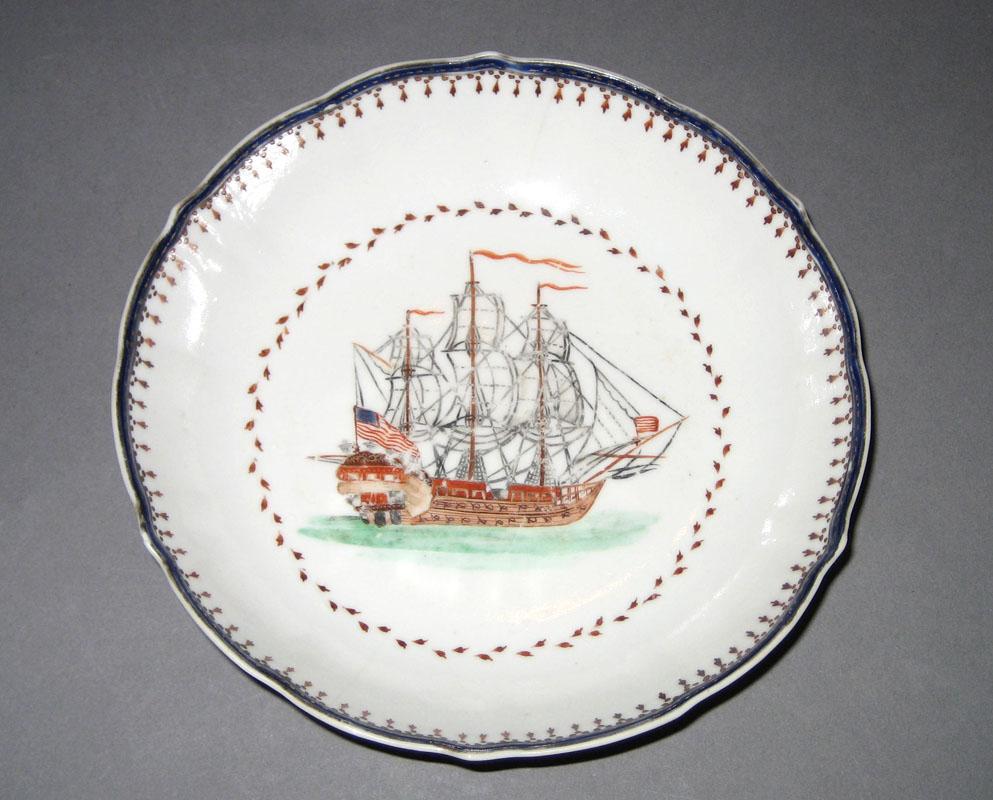 1963.0724 B Porcelain Saucer