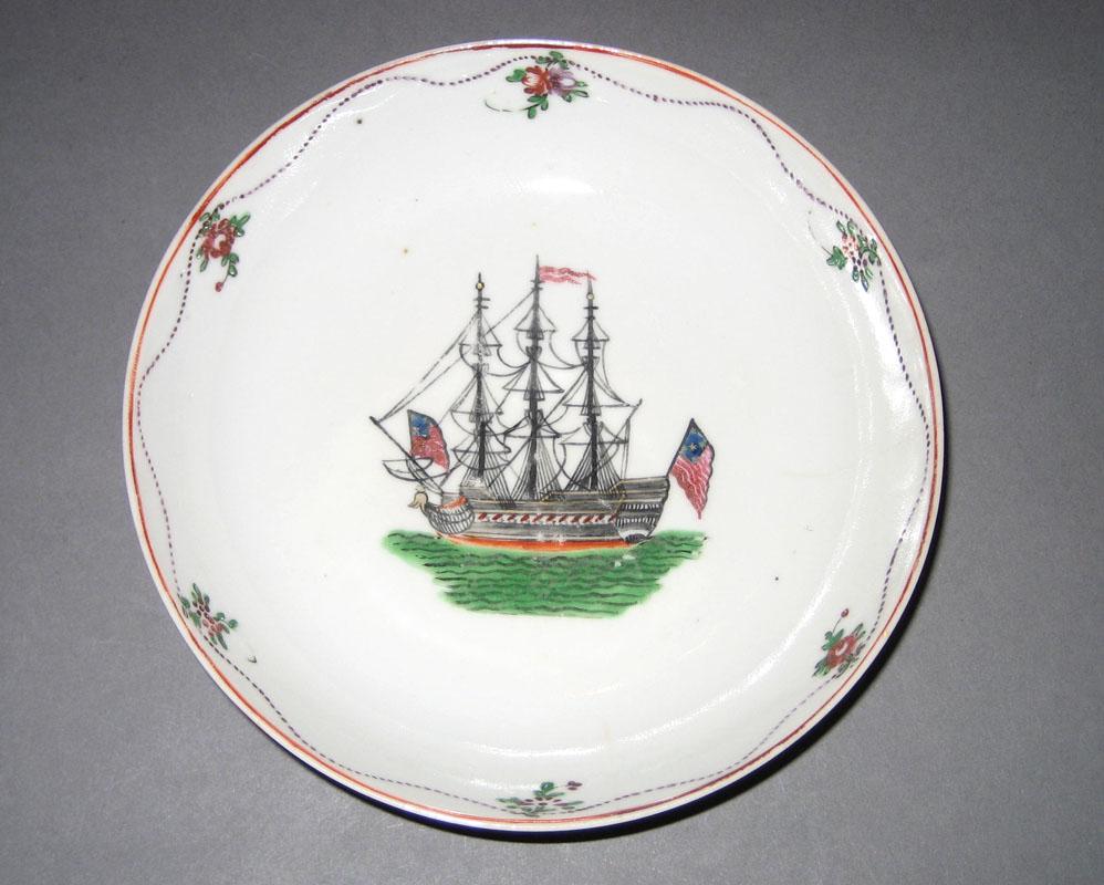 1963.0725.001 B Porcelain Saucer